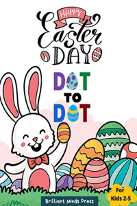 Happy Easter Day Dot to Dot
