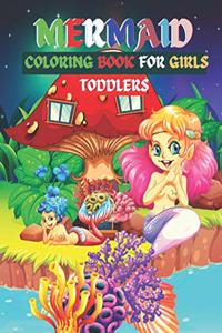 Mermaid Coloring Book For Girls Toddlers
