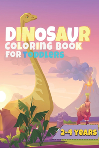 dinosaur coloring book for toddlers 2-4 years