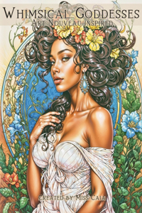 Whimsical Goddesses - Coloring Book for Adults