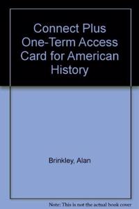Connect 1-Semester Access Card for American History