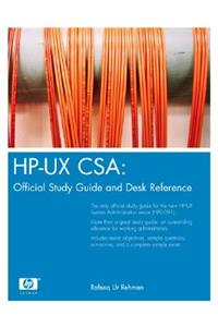 HP-UX CSA: Official Study Guide and Reference