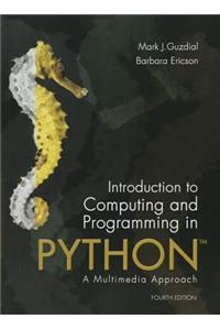 Introduction to Computing and Programming in Python