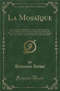 La Mosaïque, Vol. 6