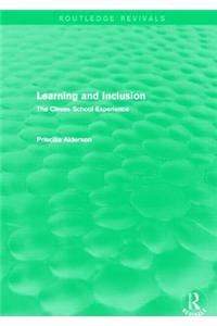 Learning and Inclusion (Routledge Revivals)