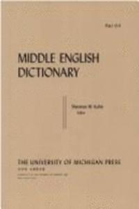 Middle English Dictionary