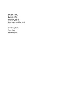 Solutions Manual to Scientific Parallel Computing