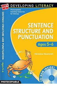 Sentence Structure and Punctuation - Ages 5-6