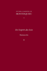 OEuvres complètes de Montesquieu 4