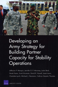 Developing an Army Strategy for Building Partner Capacity for Stability Operations