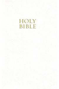 NKJV, Gift and Award Bible, Imitation Leather, White, Red Letter Edition