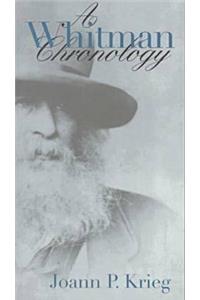 Whitman Chronology