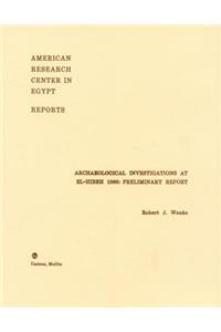 Archaeological Investigations at el-Hibeh 1980