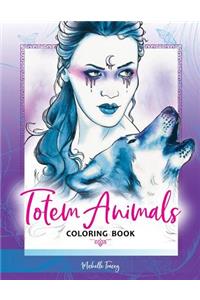 Totem Animals Coloring Book