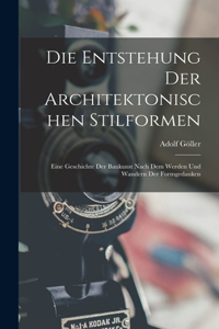 Entstehung Der Architektonischen Stilformen