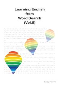 Learning English from Word Search (Vol.5)