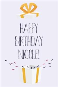 Happy Birthday Nicole