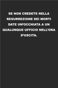 Se non credete nella resurrezione dei morti date un'occhiata a un qualunque ufficio nell'ora d'uscita