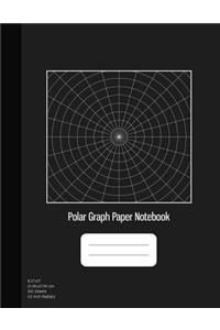 Polar Graph Paper Notebook