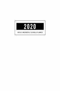 2020 Weekly and Monthly Planner