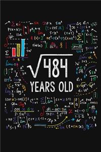 Square Root Of 484 Years Old