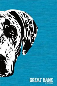 Great Dane Dot Grid Journal