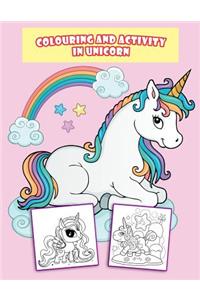 Colouring And Activity In Unicorn