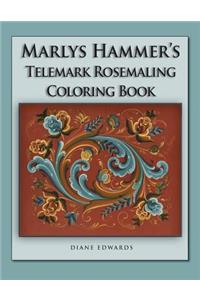 Marlys Hammer's Telemark Rosemaling Coloring Book