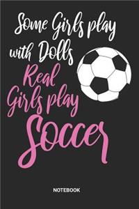 Soccer Girls Notebook