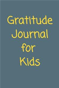 Gratitude Journal For Kids