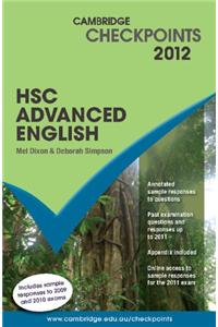 Cambridge Checkpoints HSC Advanced English 2012
