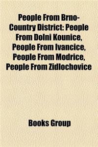 People from Brno-Country District