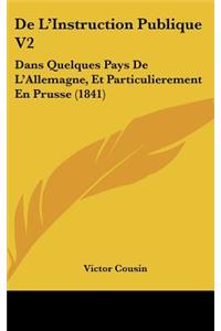 de L'Instruction Publique V2