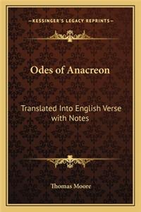 Odes of Anacreon