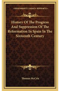 History Of The Progress And Suppression Of The Reformation In Spain In The Sixteenth Century
