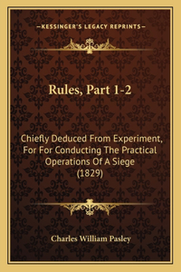 Rules, Part 1-2
