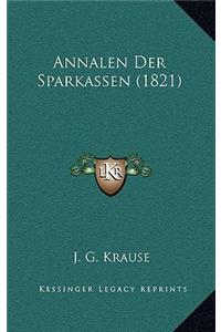 Annalen Der Sparkassen (1821)