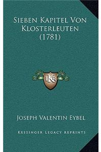 Sieben Kapitel Von Klosterleuten (1781)