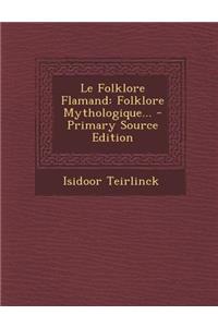 Le Folklore Flamand