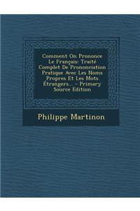Comment On Prononce Le Français