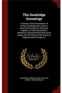 The Goodridge Genealogy