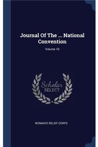 Journal Of The ... National Convention; Volume 10