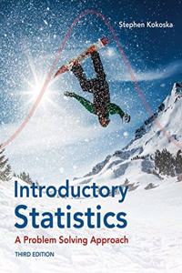 Introductory Statistics: A Problem-Solving Approach