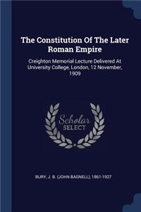 The Constitution Of The Later Roman Empire