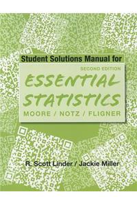 Student Solutions Manual for Essential Statistics