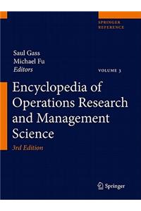 Encyclopedia of Operations Research and Management Science