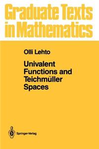 Univalent Functions and Teichmüller Spaces