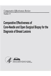 Comparative Effectiveness of Core-Needle and Open Surgical Biopsy for the Diagnosis of Breast Lesions