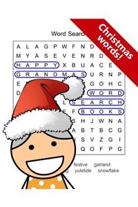 Happy Grandma's Word Search Books
