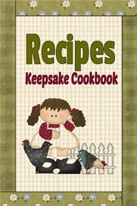 Recipes Keepsake Cookbook